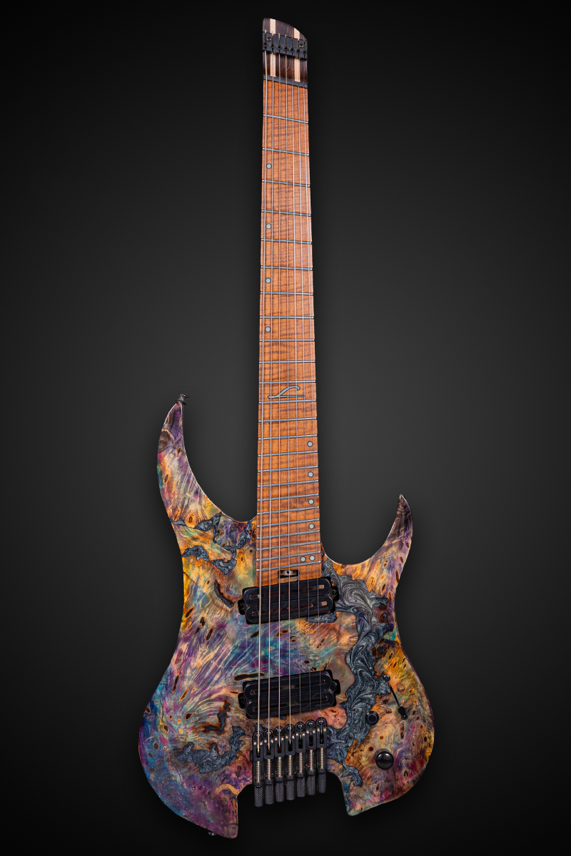 Legator 7弦　エレキギター　EMG搭載　杢目　メタル　アクティブ Ghost X7F – Legator Guitars US