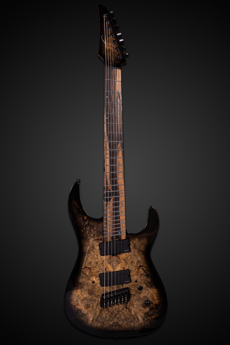 ギター Legator Ninja N7FOD Jupiter Buckeye Burl N7FOD – Legator Guitars US
